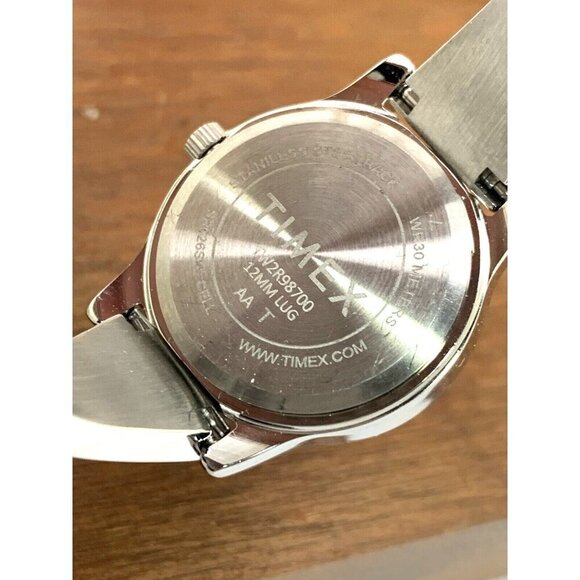 Timex Women\'s Watch TW2R98700 Quartz Silver Dial Stainless Steel 25mm main image 8